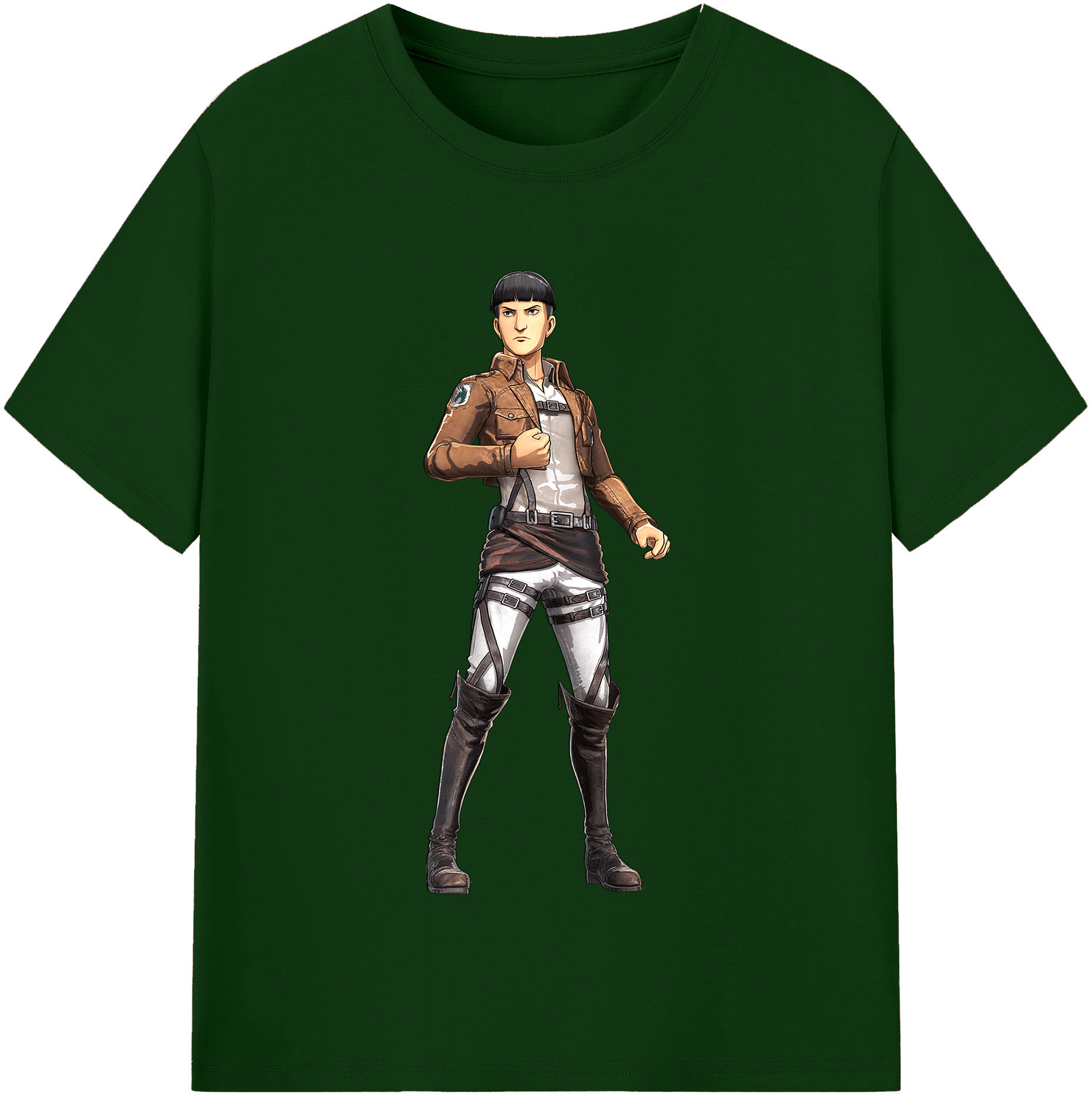 （画像用） 進撃の巨人 Attack on Titan 綿100％半袖Tシャツ（フロントプリント）